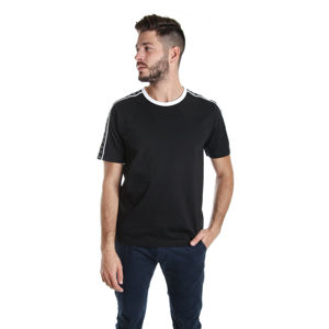 Calvin Klein pánské černé tričko Tape - S (BAE)